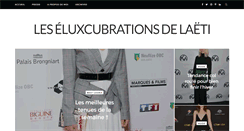 Desktop Screenshot of eluxcubrations.com
